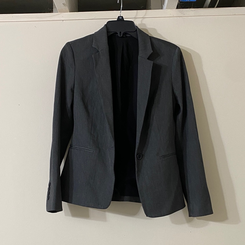 Express Dark Gray Women's Blazer